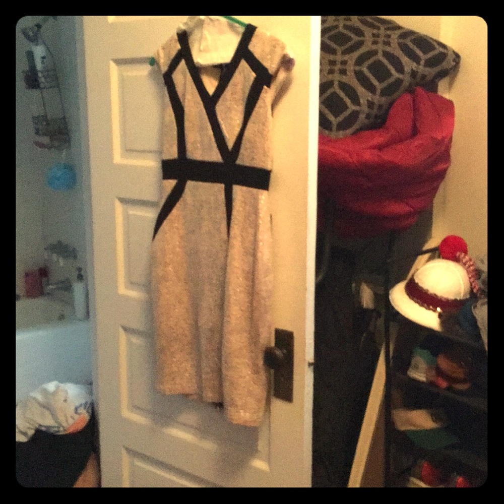 Gold dress by Jax
